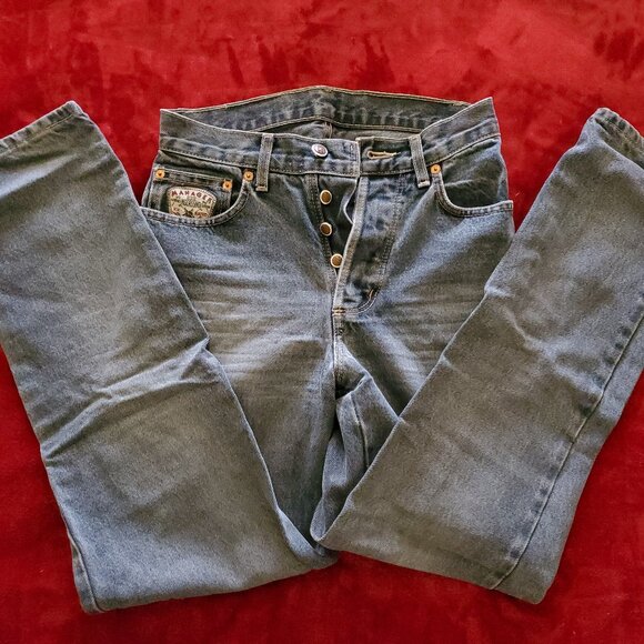 *Rare* Manager Mocassino size 26 jeans - Picture 1 of 6